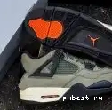 RETAIL GOD TO PK Black Jordan 4 Green SHIP SB MATERIALS READY Retro 0511